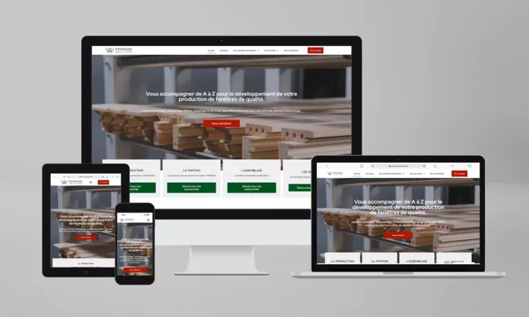 site web responsive